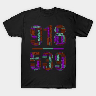 Tulsa and the 918/539 T-Shirt